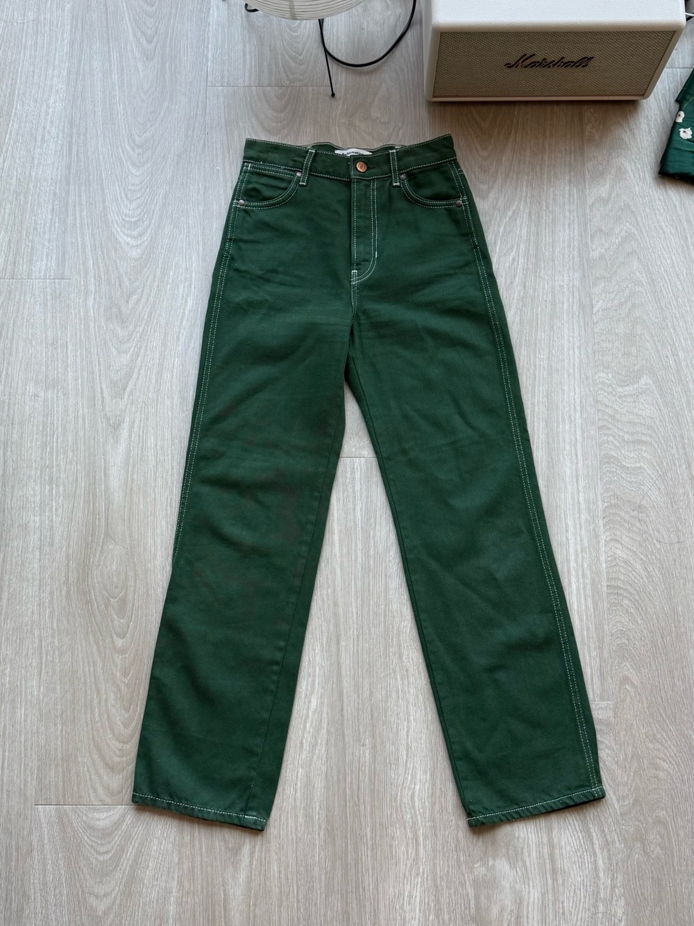Reformation Cowboy High Rise Straight Jeans Size 24 - Picture 4 of 7